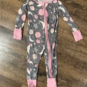 Little Sleepies pink moon